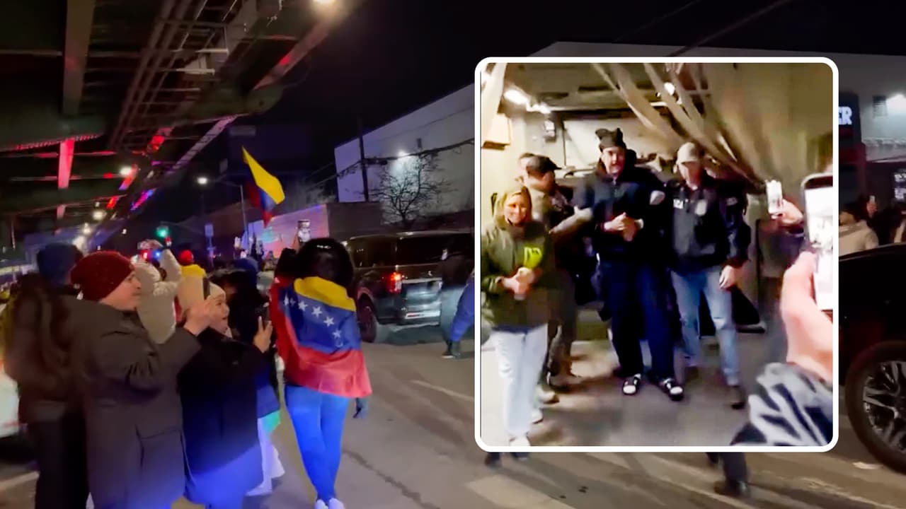 Reportan caos afuera de centro de detención donde llevaron a Nicolás Maduro en Brooklyn