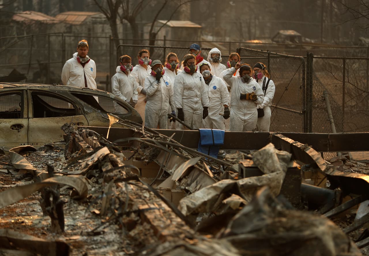 Al menos 42 muertos: estas son las trágicas cifras de los incendios en California