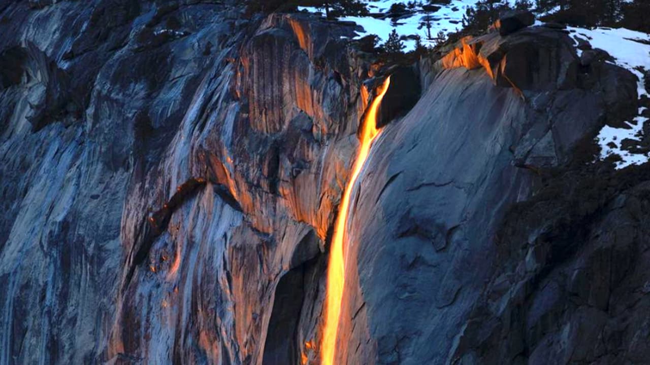 Cascada de fuego en Yosemite: cuándo y cómo apreciar el fenómeno durante febrero