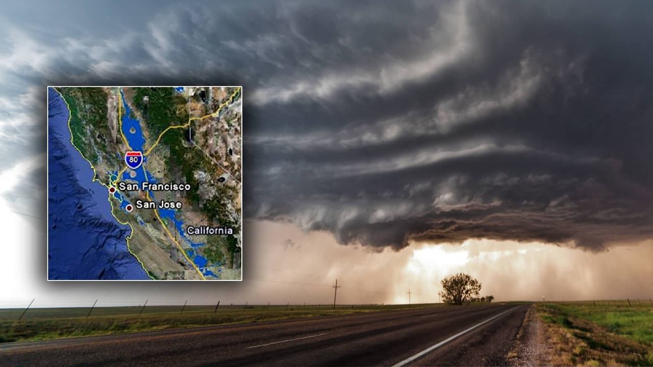 Cuándo llegará 'ARk', el enorme río atmosférico que podría dejar gran parte de California bajo el agua