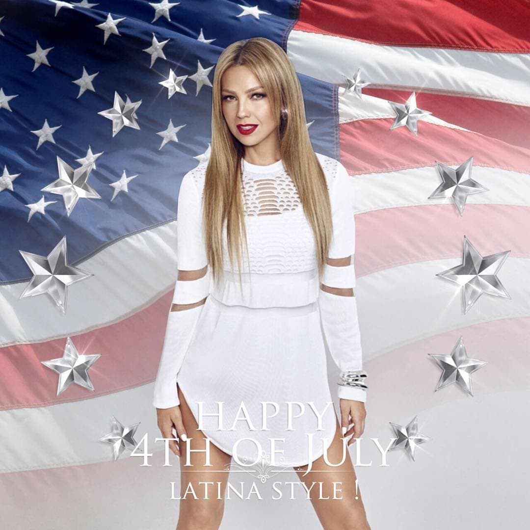 Por último deseó feliz 4 de julio a sus seguidores.