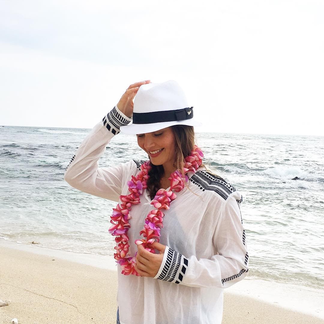 Chiquinquirá Delgado está celebrando en Hawaii.
