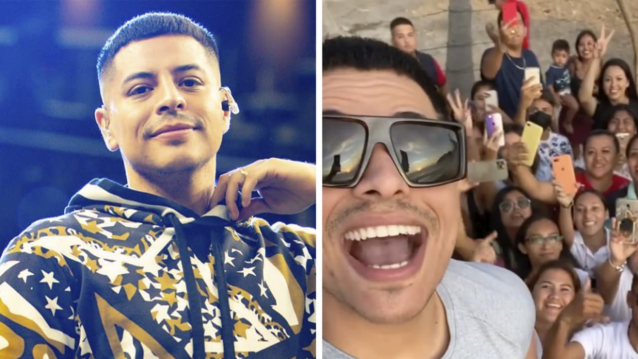 Eduin Caz tuvo que huir de sus vacaciones por culpa de un detalle que tuvo con sus fans