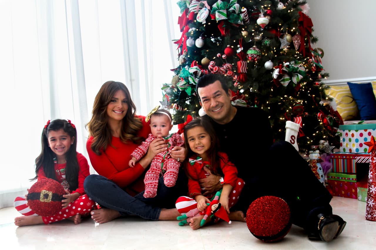 Esta es la primera navidad de Sofía Andrea