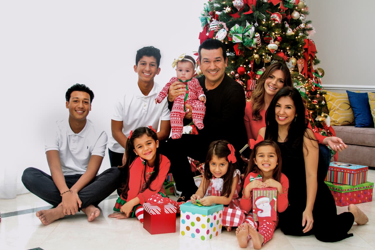 Una linda fotografía de la familia Moreno Bermudo