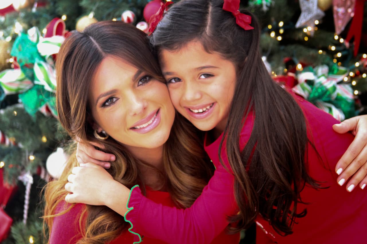 Bárbara y su princesa Mia