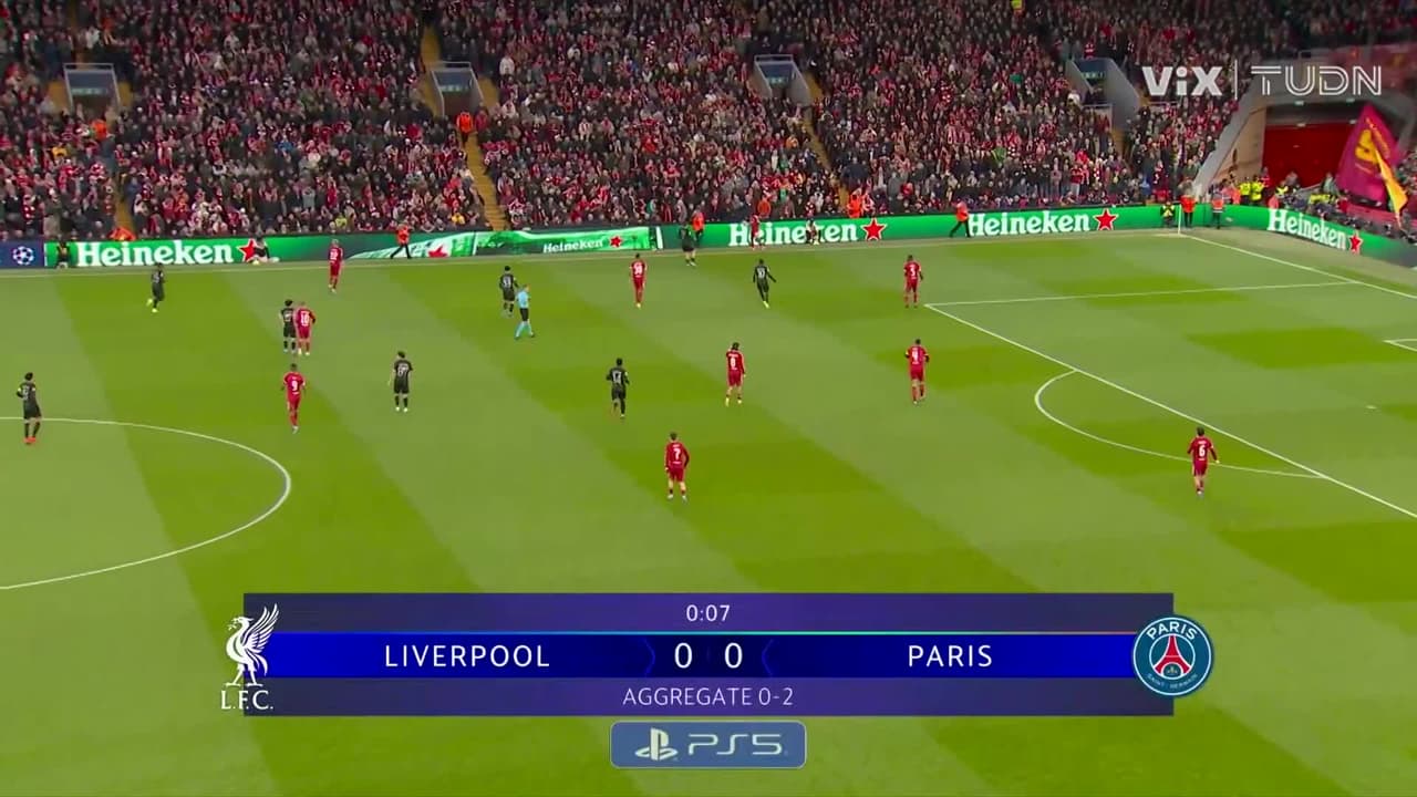 EN VIVO l Liverpool vs PSG de la Champions League AQUÍ
