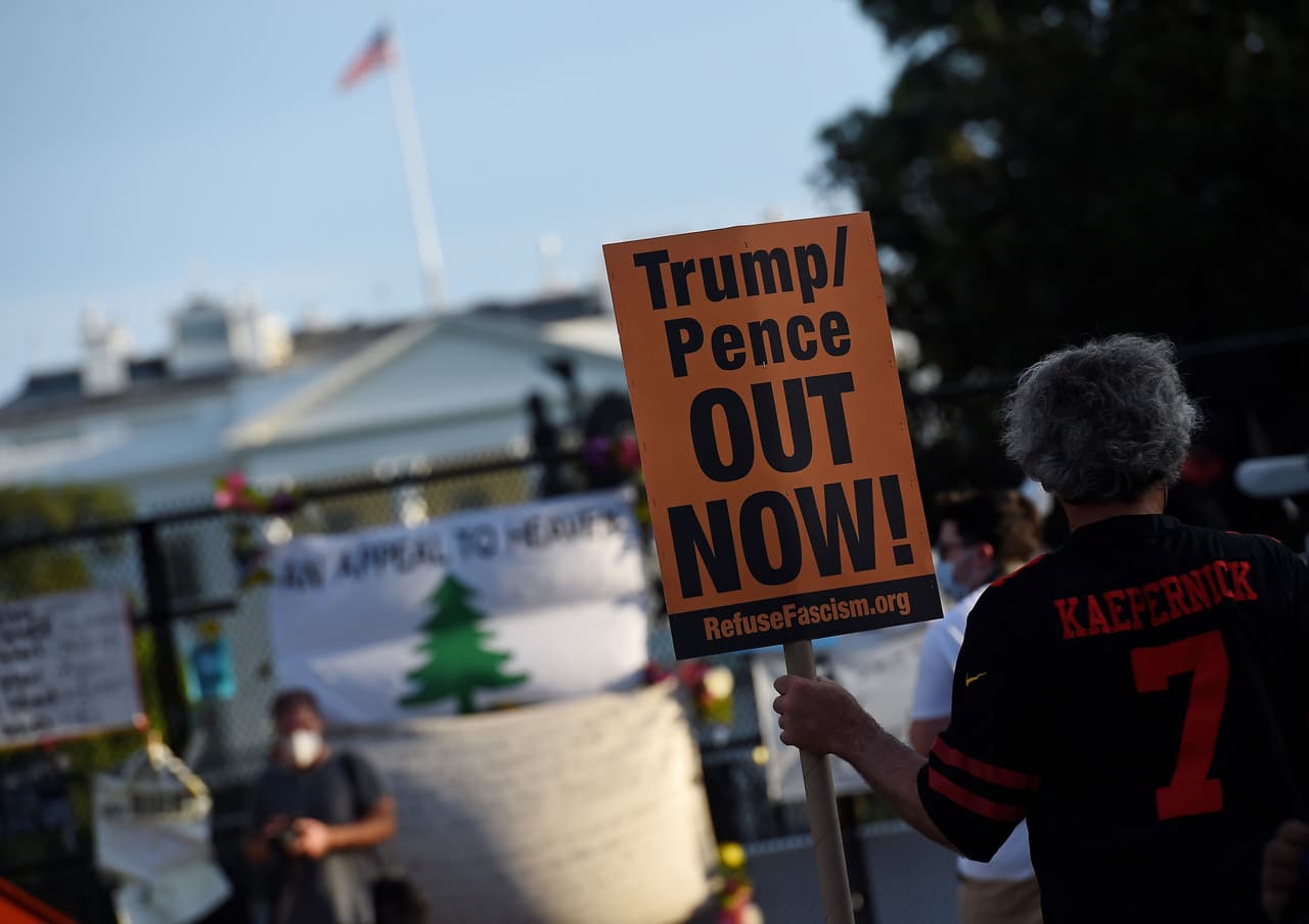 El uso del palacio de gobierno para eventos partidistas rompe una tradición política estadounidense.