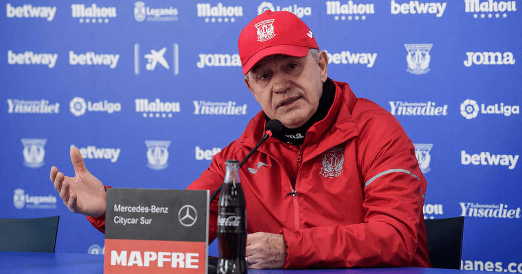 Director deportivo de Leganés no se olvida de Javier Aguirre