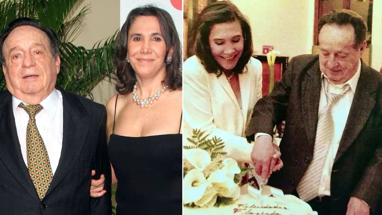 Chespirito y Florinda Meza vivieron 28 años en amasiato: así fue su boda civil