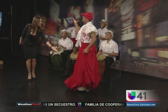 Con el pie derecho y  al son de plena la periodista dio por iniciada sus labores en Univision Nueva York como ancla. Desde que llegó a la gran manzana, pese a las temperaturas frías en comparación con Puerto Rico, ha sentido el calor de la gente.
