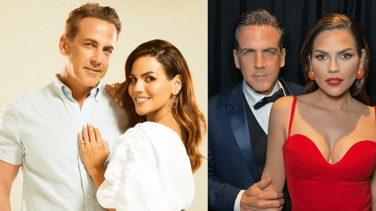 Carlos Ponce y Karina Banda