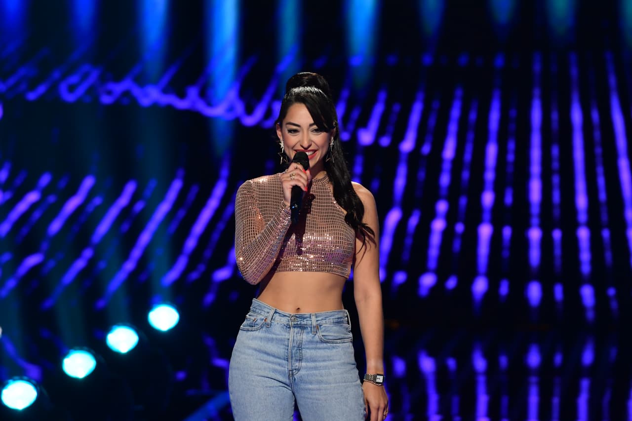 "Vikina" interpretó 'El amante', éxito de Nicky Jam, canción con la que logró el "sí" de Natti Natasha, Olga Tañón y Joss Favela