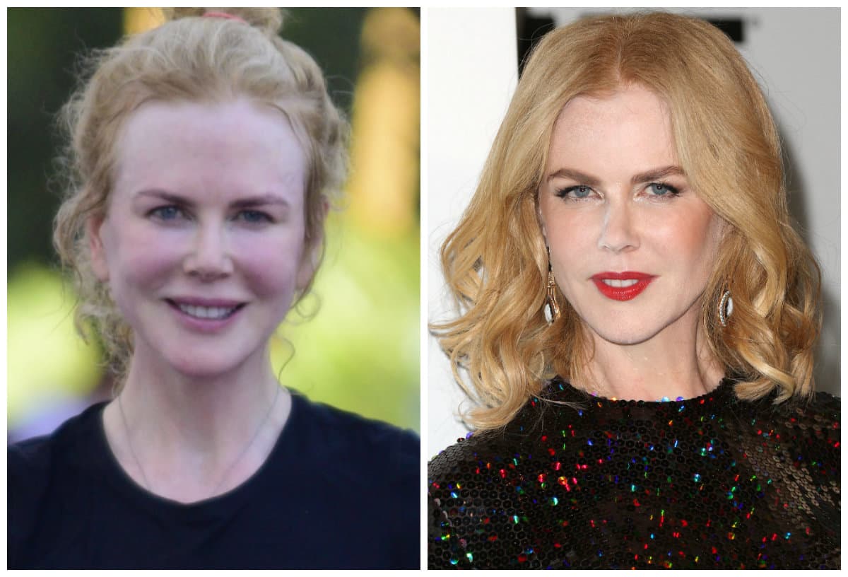 ¿Prefieren a Nicole con o sin maquillaje?