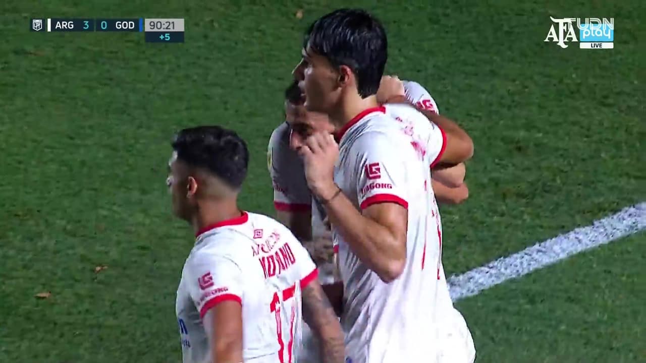 Resumen | Con una gran segunda mitad, Argentinos le pega 3-0 a Godoy Cruz