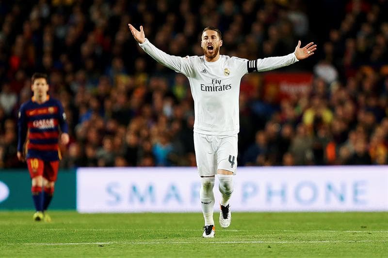 Sergio Ramos: 'Si sé que íbamos a ganar con uno menos, me expulsó en el minuto cinco'