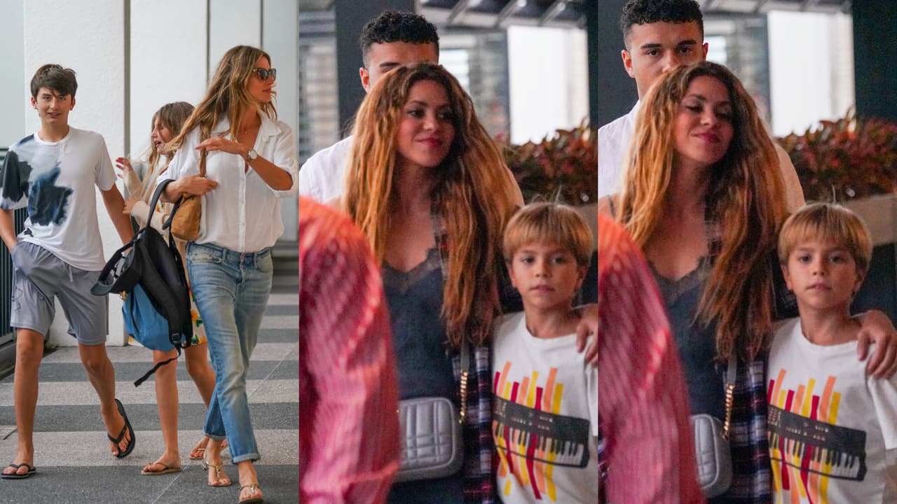 Ambas amigas lucieron un look con el que dejaron suelta su larga cabellera.