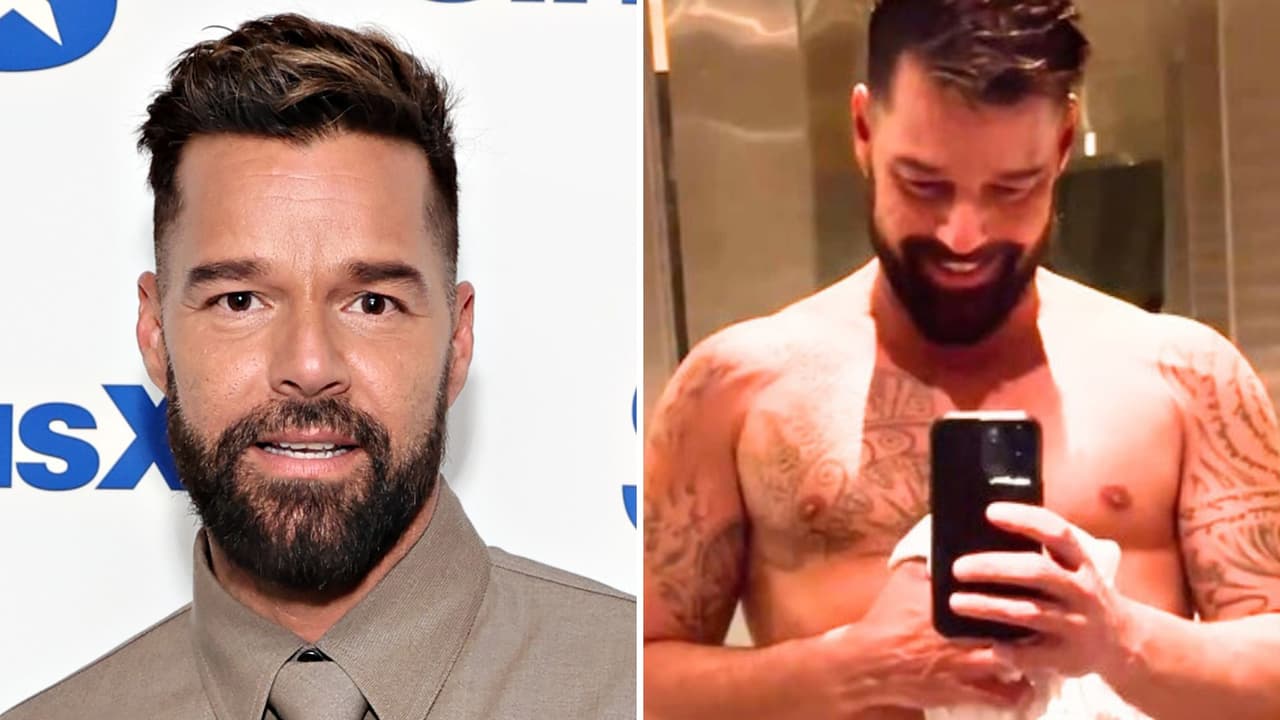 Ricky Martin presume en poca ropa su figura a los 52 años y causa sensación