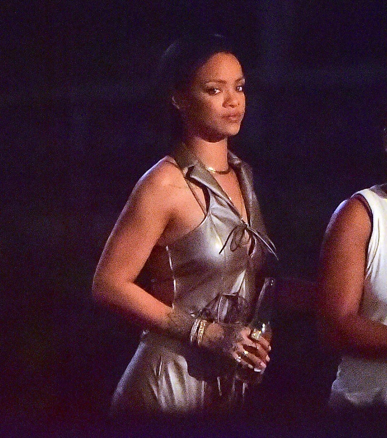 El paparazzi no perdió detalle de esta sesión.