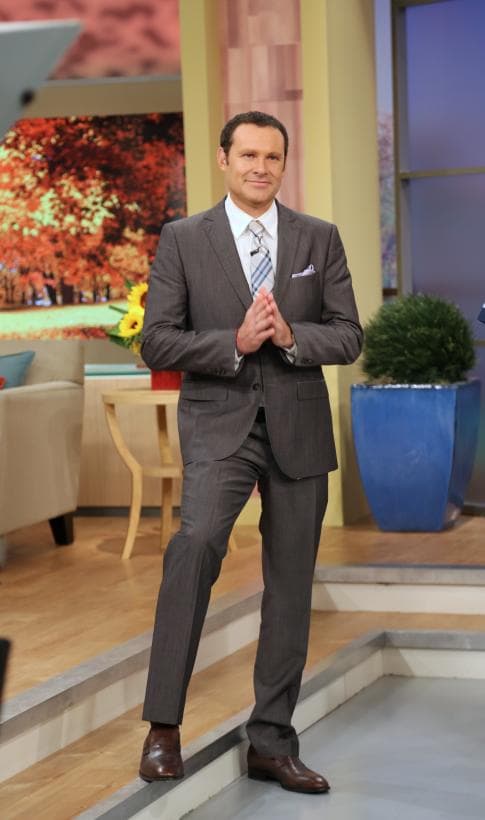 En el año 2012, llegó a Despierta América para impregnar al público hispano con su buen humor, y así es como se veía.