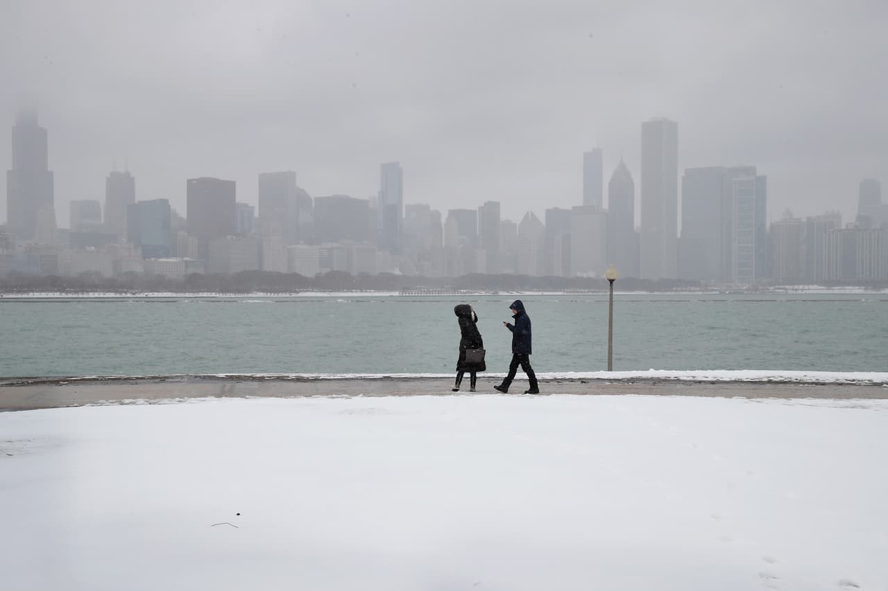 Emiten advertencia de tiempo invernal para estos condados de Illinois e Indiana el lunes