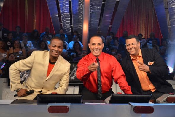 Nuestros jurados de Chacaleando con El Chacal, Pachuco, Kliche y Jochy Jochy. Buenas bromas con estos humoristas de primera.