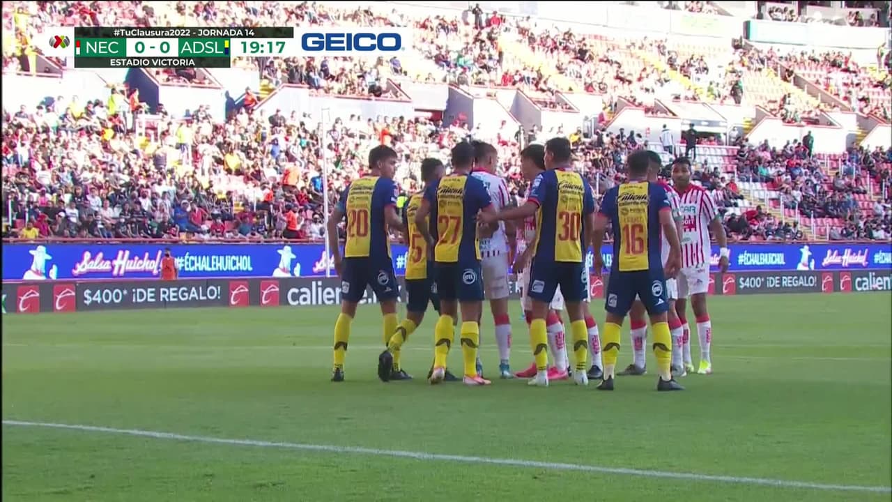¡GOOOL! Milton Giménez anota para Necaxa.