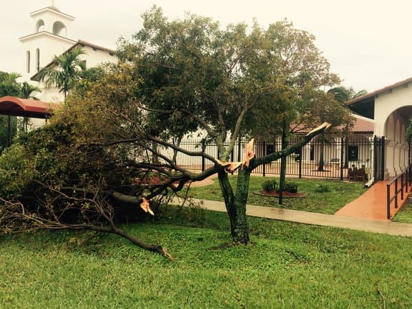 Tornado habría tocado tierra en Delray Beach