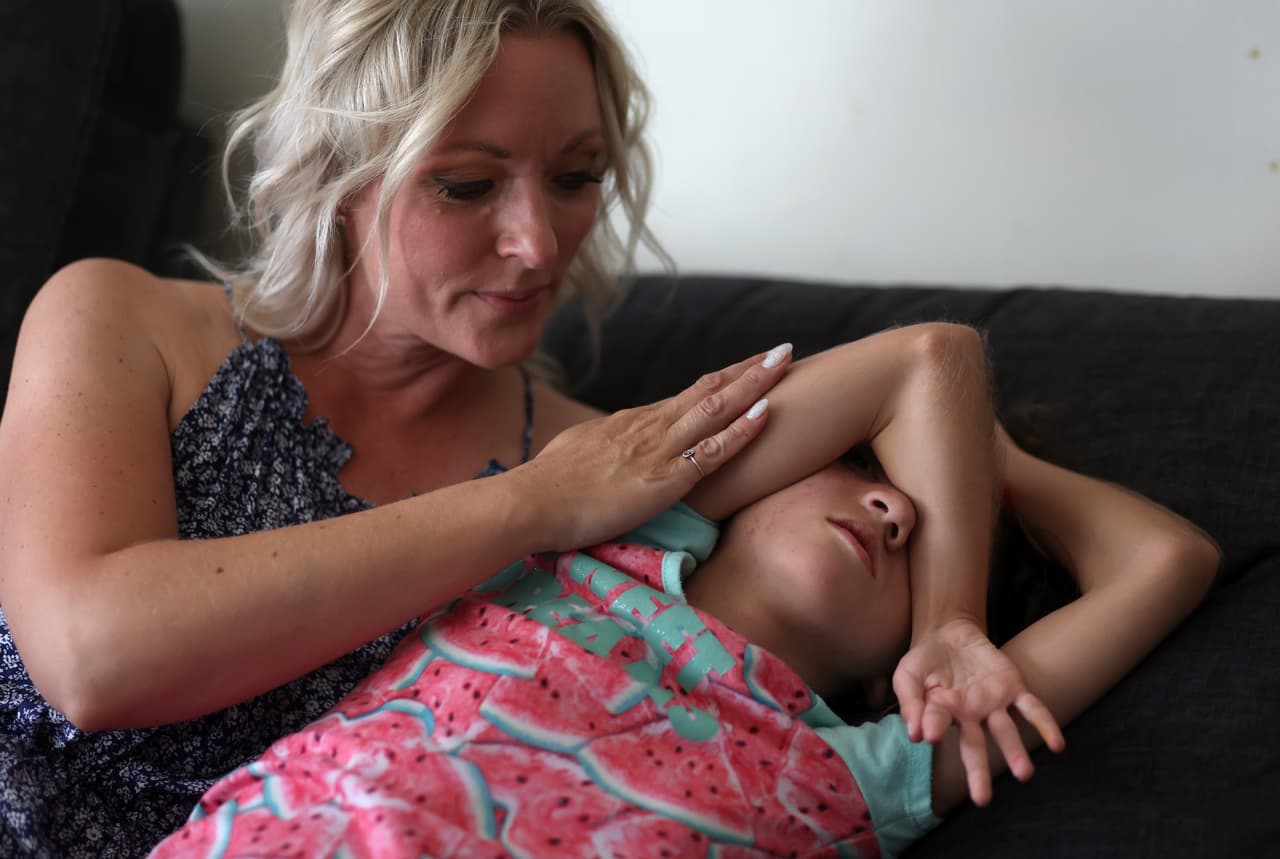 Keely Aguilar es una madre de Santa Rosa que sufre por la escasez de fórmula a nivel nacional.
<br>