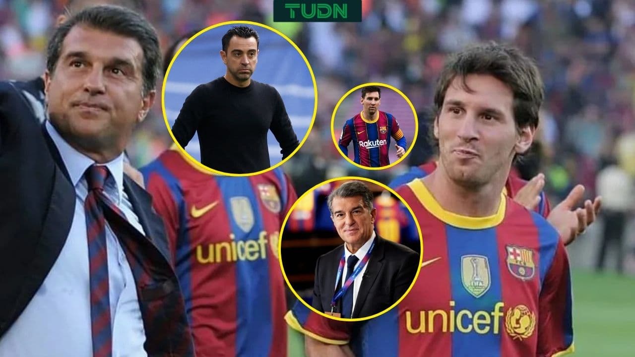Xavi dice que Messi iba a regresar con el Barca, pero Laporta tiró la negociación