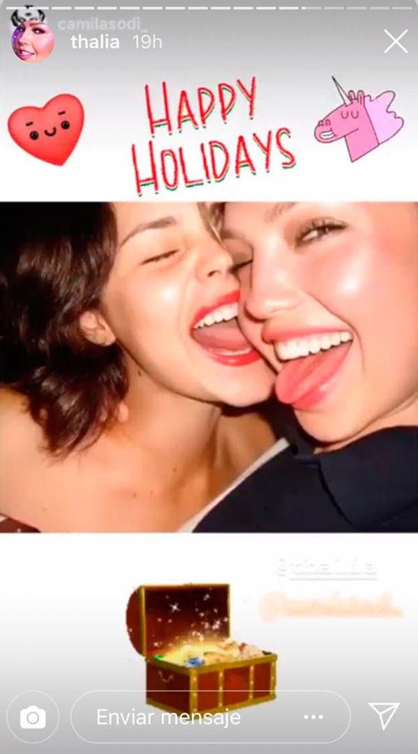 La cantante y su sobrina mantienen una muy buena relación y, aunque en pocas veces las hemos visto juntas, cuando se encuentran parece que se la pasan muy bien, por lo que no sería raro que en algún momento hicieran algo juntas.