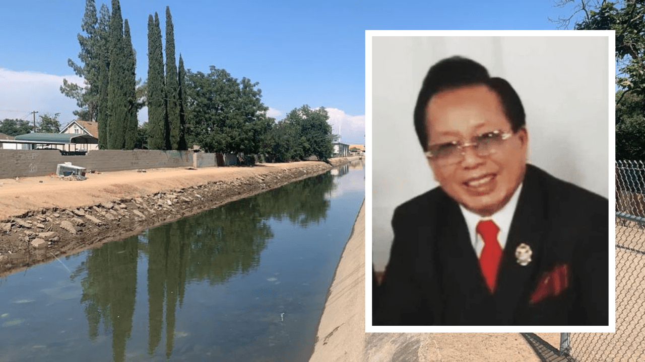 Identifican el cuerpo hallado en canal de Fresno: es el asiático desaparecido que tenía 22 hijos