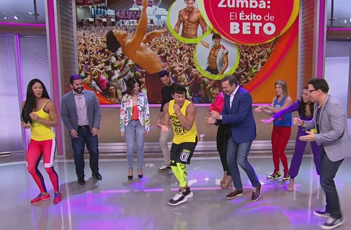 Beto Pérez le dedicó un momento para marcar con él su paso favorito.