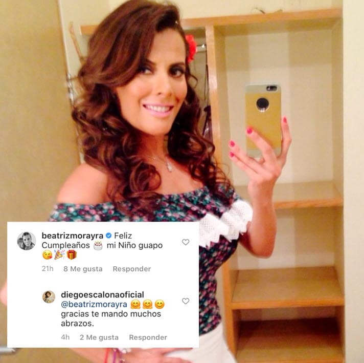 También Beatriz Morayra, con quien trabajó en Mi Corazón Es Tuyo. "Feliz cumpleaños, mi niño guapo", escribió.