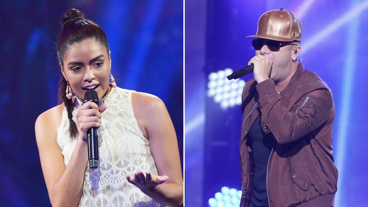 April no sólo lo admira, sino que quiere estar con él en el escenario.