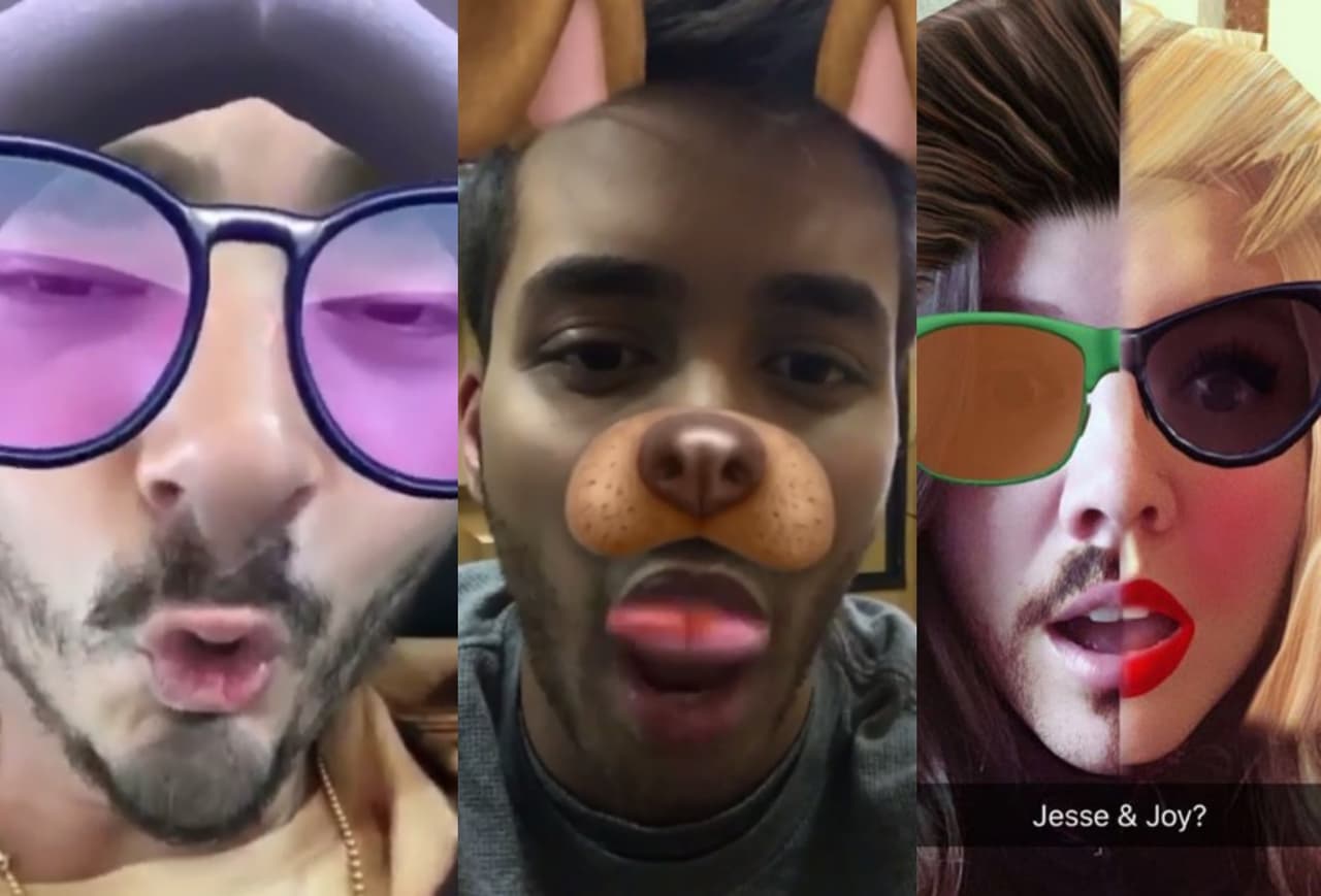 Las redes sociales son un filtro de escape para estos nominados, y además de consentir a sus seguidores con noticias y fotos posadas, también se divierten con Snapchat.