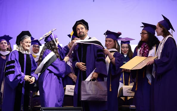 El puertorriqueño Lin-Manuel Miranda es egresado del Hunter College.