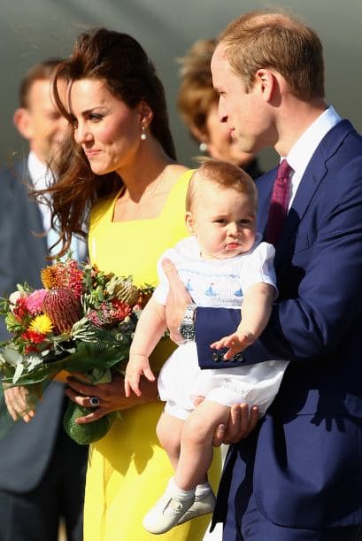 En Australia la familia hará varias apariciones y seguro el príncipe seguirá encantando al mundo. Checa otras imágenes de William, Kate y el principito. Mira también cómo pasó una tarde de juegos el príncipe George