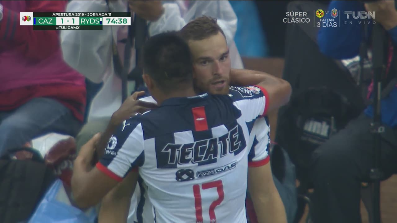 ¡No perdona! Vincent Janssen consigue el empate de Monterrey