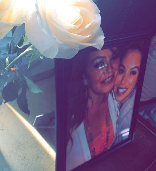 El recuerdo de su madre sigue intacto y permanecerá con ella siempre.