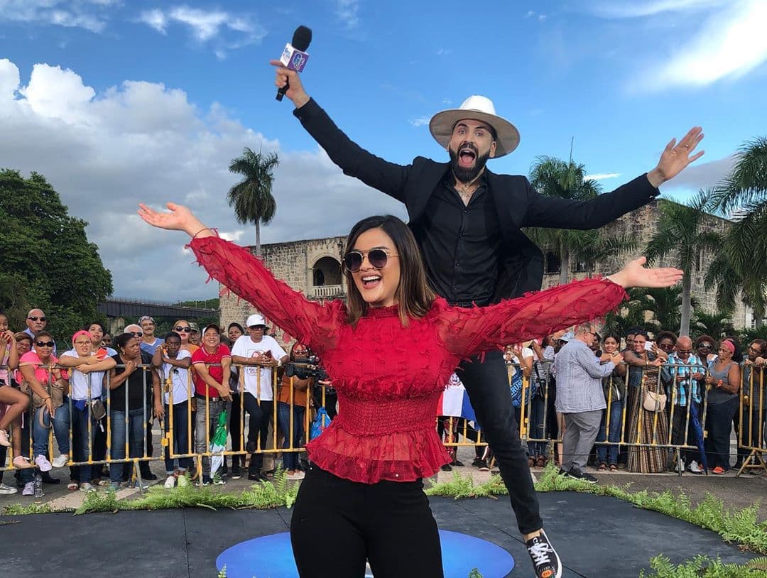 Pero fue la ganadora de Nuestra Belleza Latina VIP quien se mostró más entusiasmada por el hecho de estar en su tierra natal.