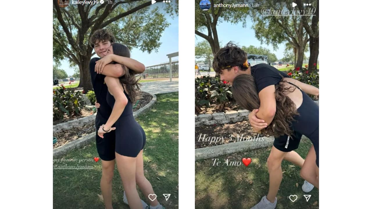 Kailey Levy se muestra con su novio a 3 meses de relación.