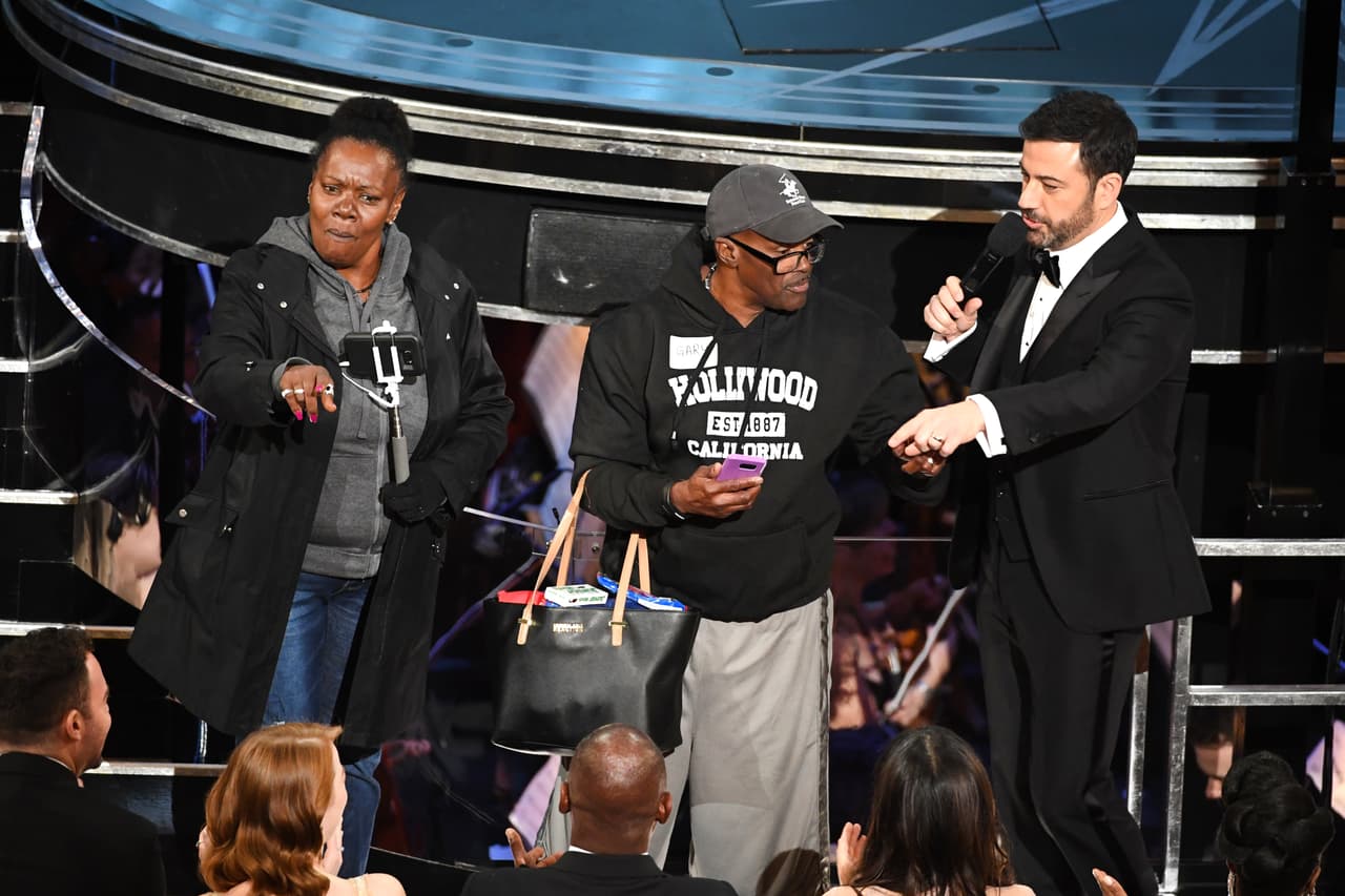 Cuando el conductor de la entrega 89 de los premios Oscar le preguntó a Vicky quién es su actor favorito, ella respondió sin reparos que Denzel Washington.