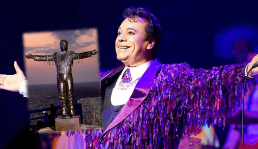 Recientemente se develó una estatua dedicada a 'Juanga' en Acapulco, puerto favorito del cantante originario de Michoacán a quien le compuso el tema: 'Amor eterno'.