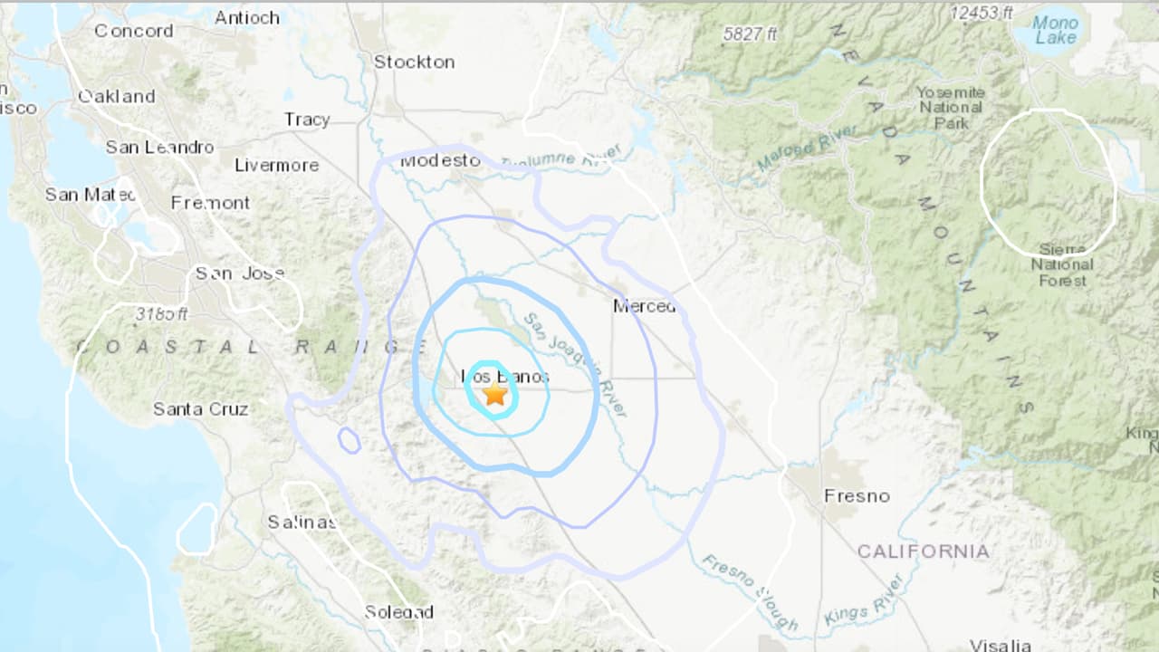Se registra un sismo de 3.8 en el Valle Central