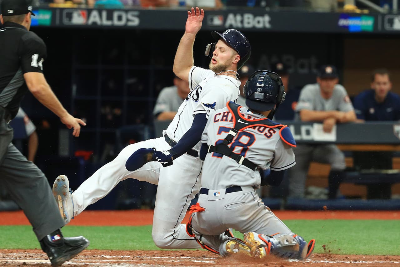 Los Tampa Bay Rays vencen 10-3 a Houston Astros; la serie está 1-2 para los de Houston.