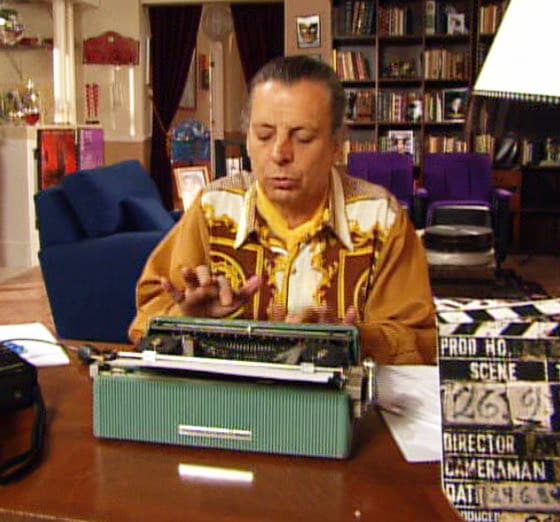 <b>César Bono</b> nos divertía con las no tan originales ideas del fracasado actor y director de cine 'Frankie Rivers'.