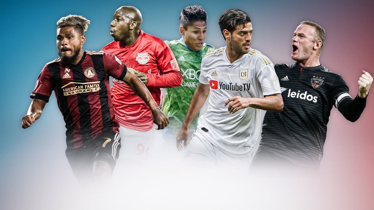 Wayne Rooney, Carlos Vela, Josef Martínez, 'BWP' y Raúl Ruidíaz: las 5 estrellas a seguir en los Playoffs