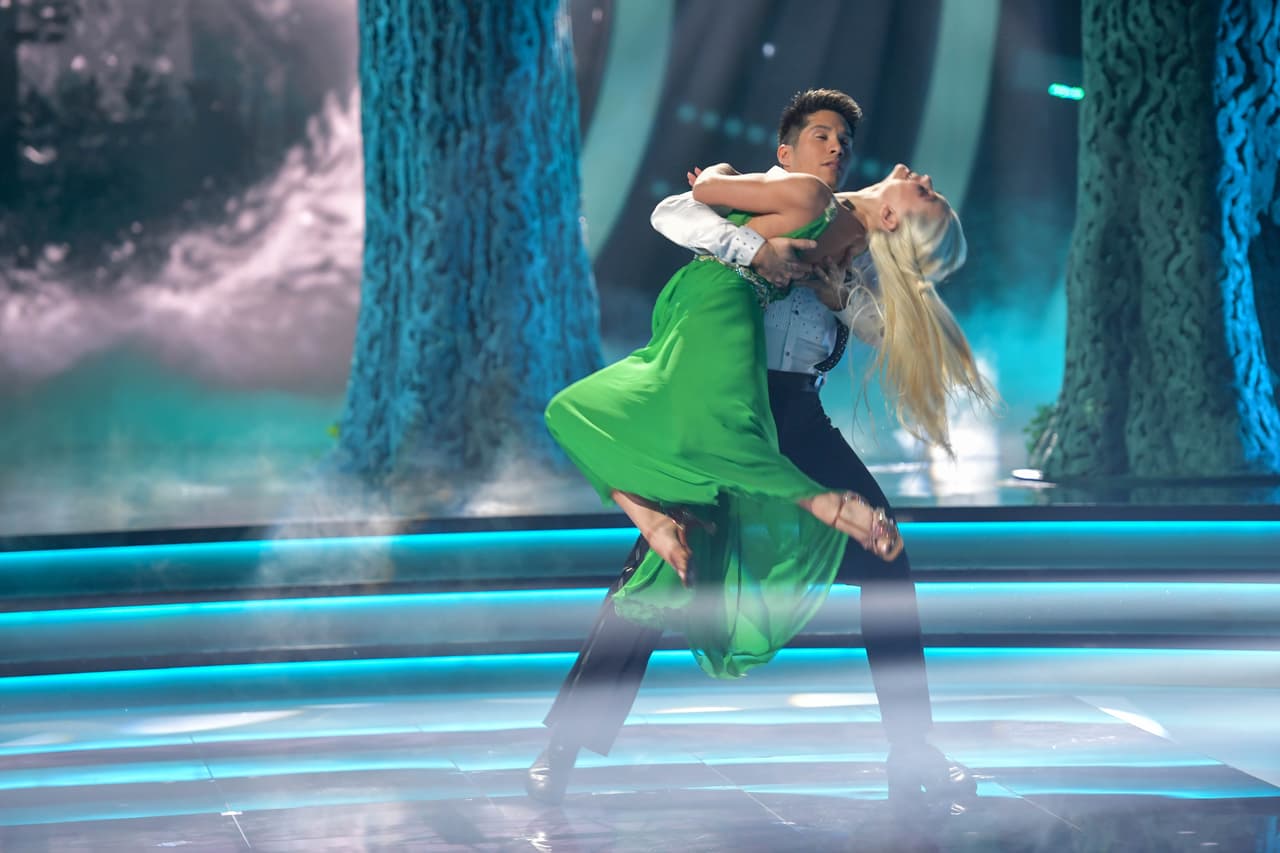 La única crítica real fue cuando le pidió tener cuidado con los giros y con los brazos, que no pueden estar tan rígidos.