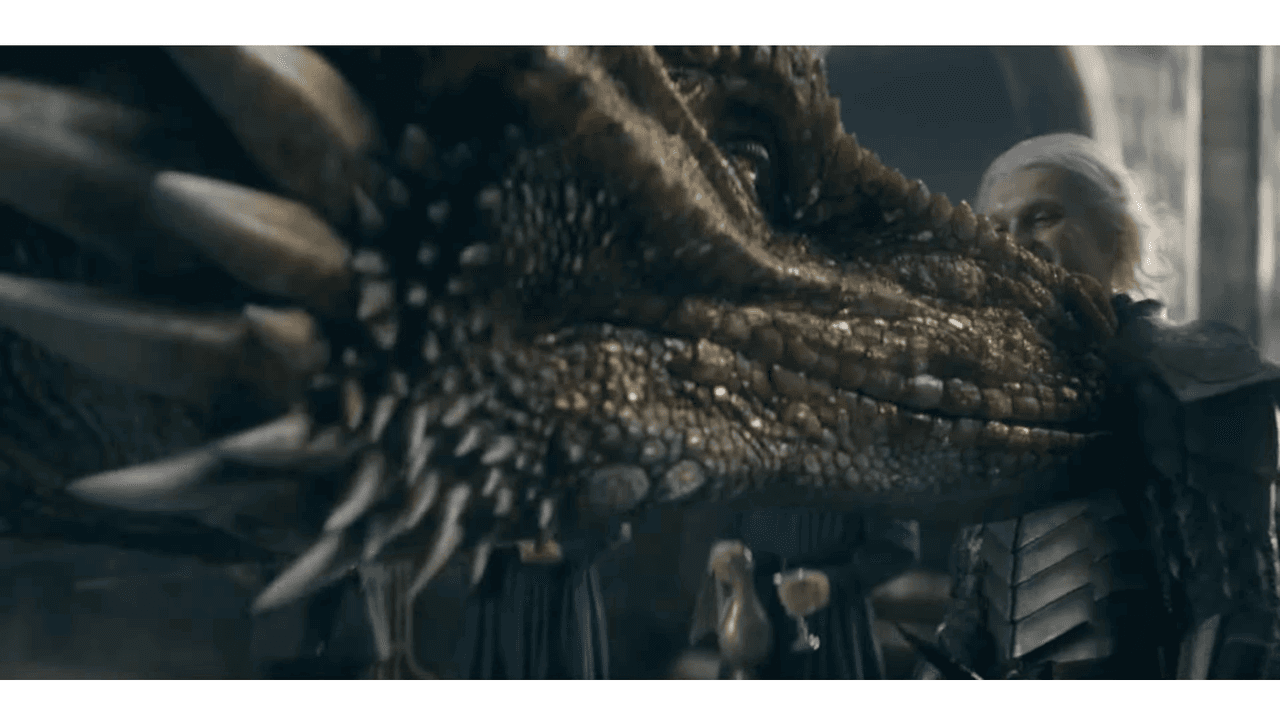 Sunfyre, el dragón de Aegon en 'House of the Dragon'